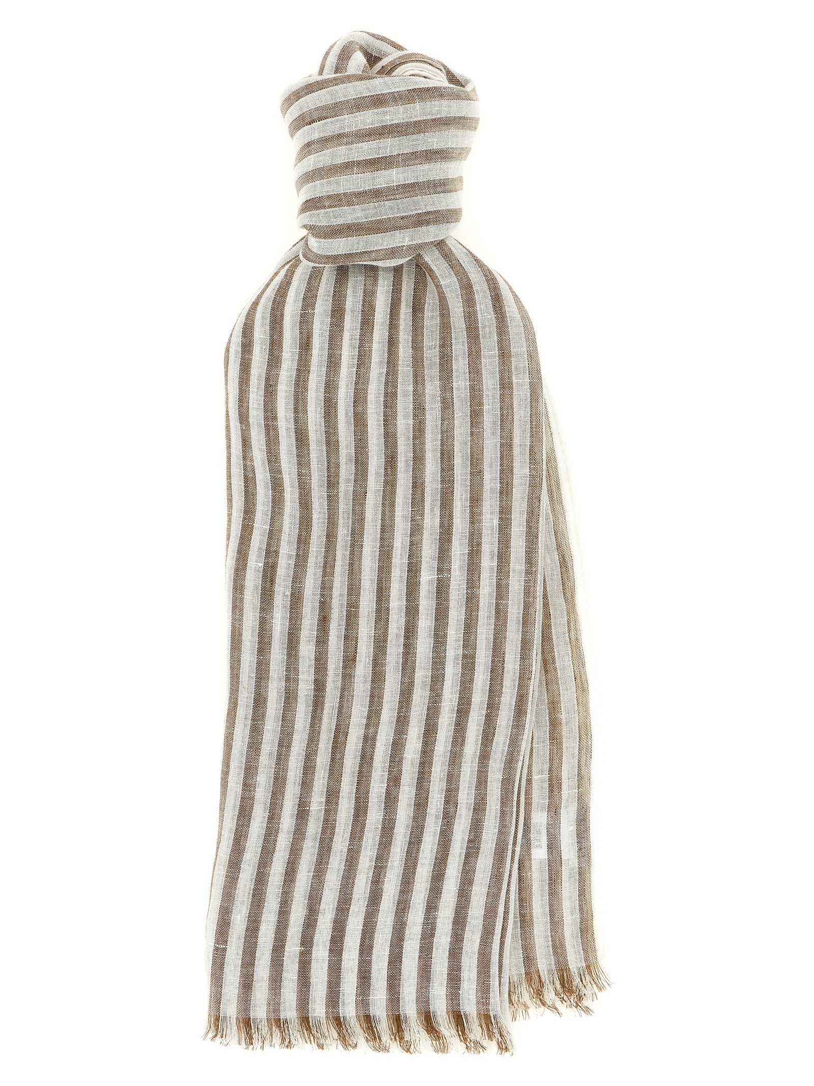 Brunello Cucinelli 'Sparkling' Linen Scarf