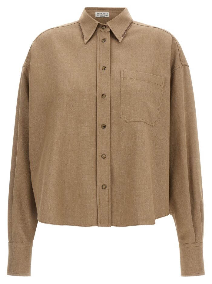 brunello cucinelli 'sparkling' shirt Brunello Cucinelli 'Sparkling' Shirt