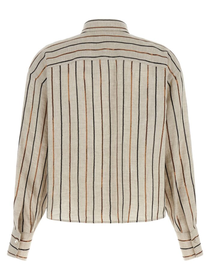 Brunello Cucinelli 'Sparkling Stripes' Shirt