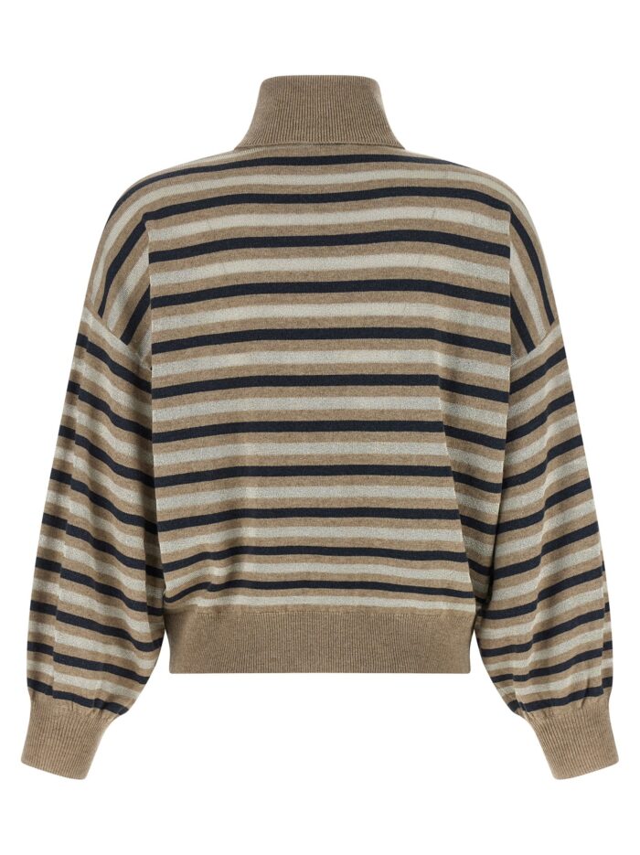 Brunello Cucinelli 'Sparkling Stripes' Sweater
