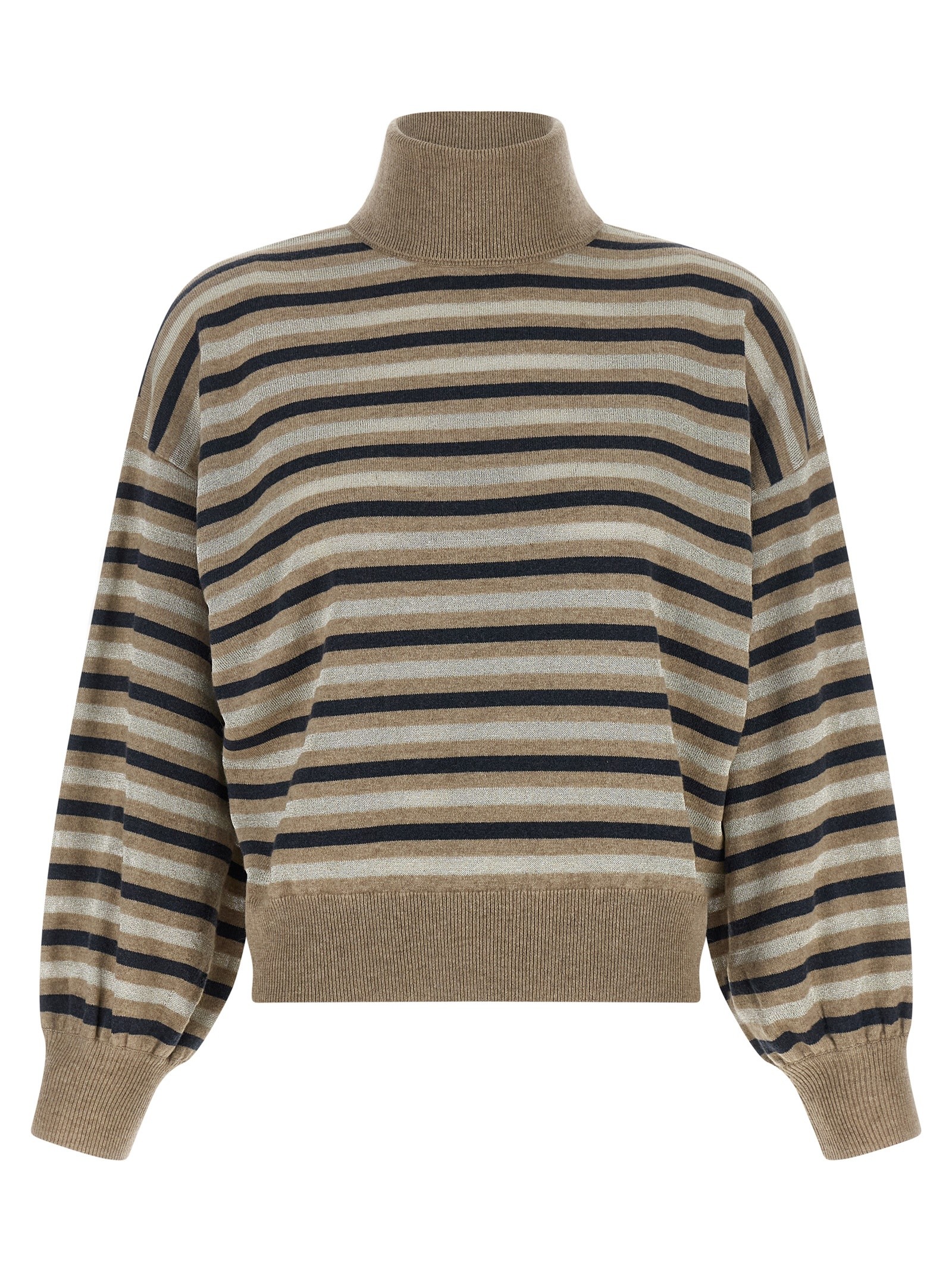 Brunello Cucinelli 'Sparkling Stripes' Sweater