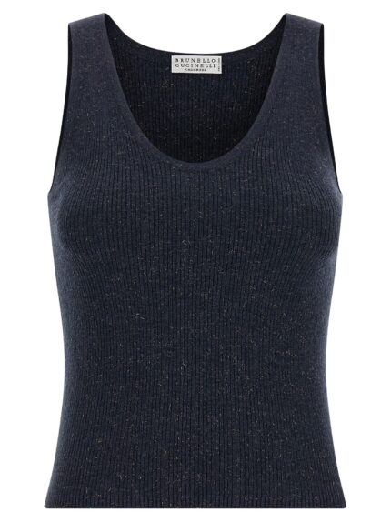 Brunello Cucinelli 'Sparkling' Tank Top