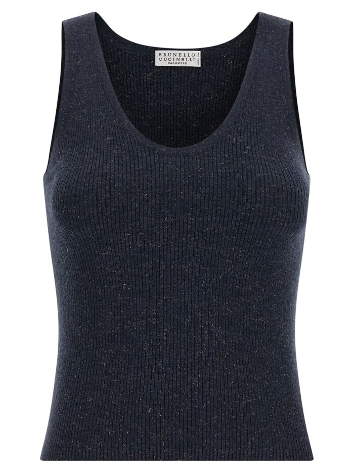 brunello cucinelli 'sparkling' tank top Brunello Cucinelli 'Sparkling' Tank Top