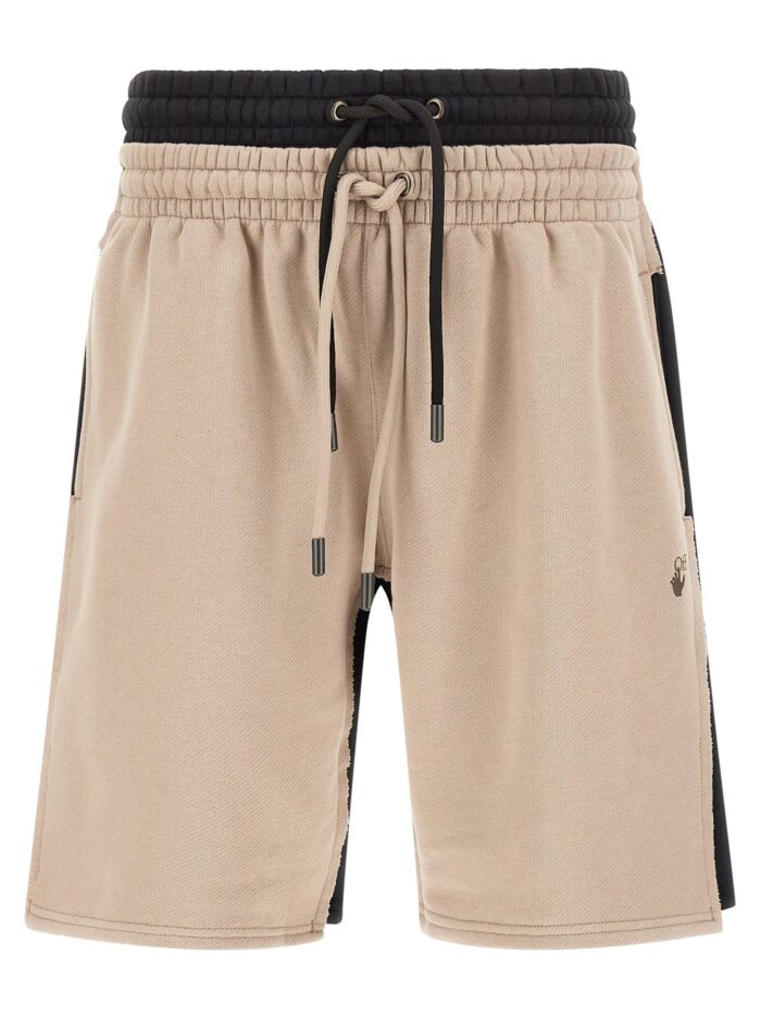 off white 'spices arrow overlap skate' bermuda shorts Off-white 'Spices Arrow Overlap Skate' Bermuda Shorts