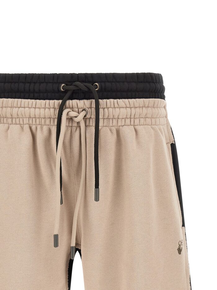 Off-white 'Spices Arrow Overlap Skate' Bermuda Shorts