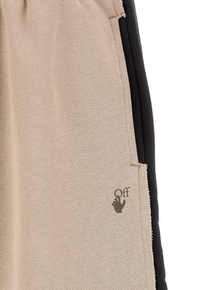 Off-white 'Spices Arrow Overlap Skate' Bermuda Shorts