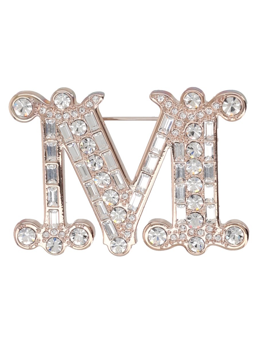 Max Mara SPILLA MONOGRAM CON CRISTALLI