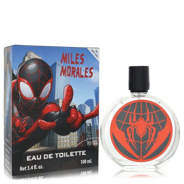 spiderman miles morales by marvel eau de toilette spray 3.4 oz Spiderman Miles Morales By Marvel - Eau De Toilette Spray 3.4 Oz - Image 1