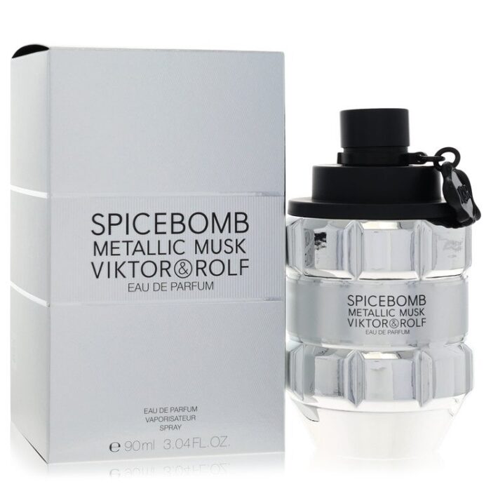 Spicebomb Metallic Musk By Viktor & Rolf - Eau De Parfum Spray 3.04 Oz - Image 1