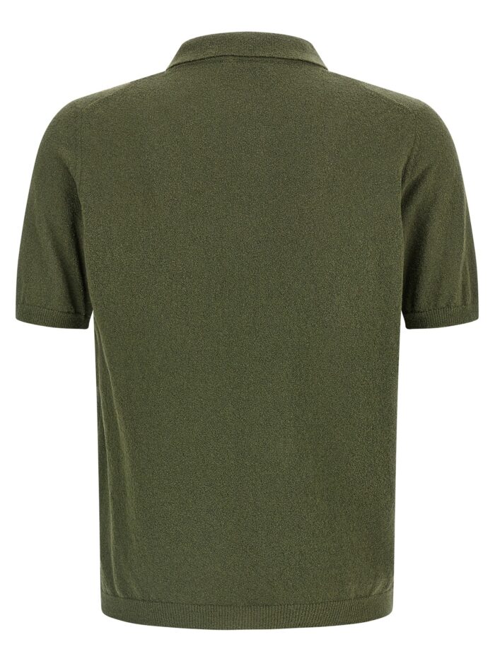 ROBERTO COLLINA Spongy Effect Polo Shirt