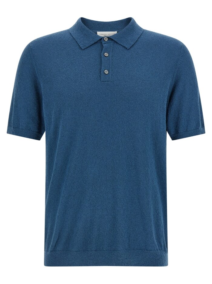 roberto collina spongy effect polo shirt ROBERTO COLLINA Spongy Effect Polo Shirt