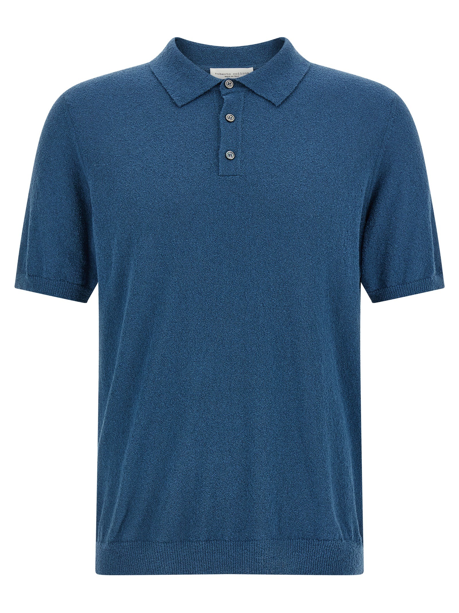 ROBERTO COLLINA Spongy Effect Polo Shirt