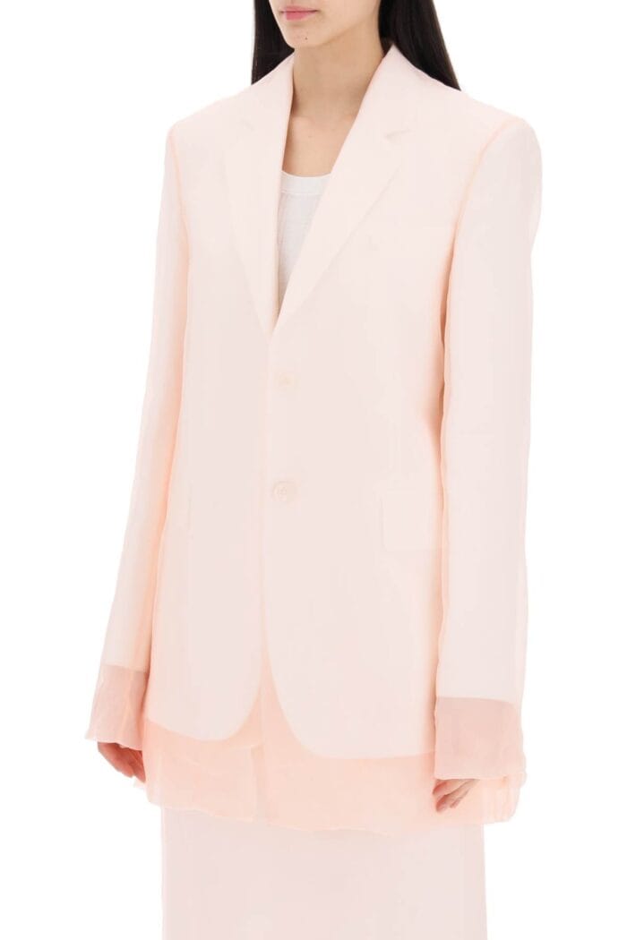 SPORTMAX Acacia Blazer With Double Layer Of Organ