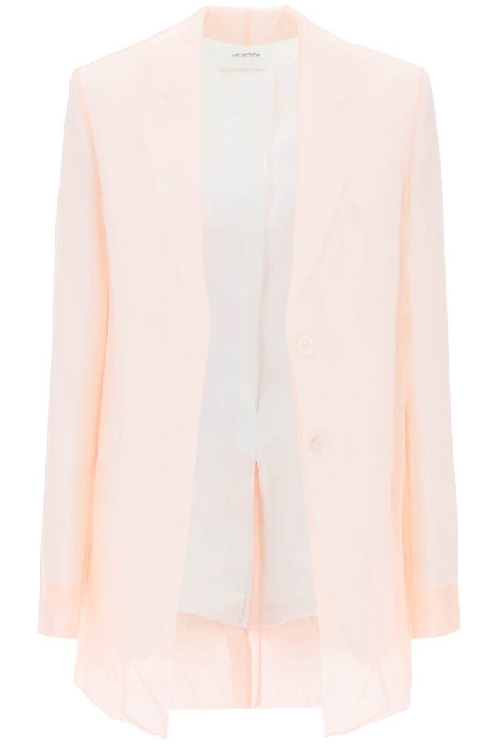 SPORTMAX Acacia Blazer With Double Layer Of Organ