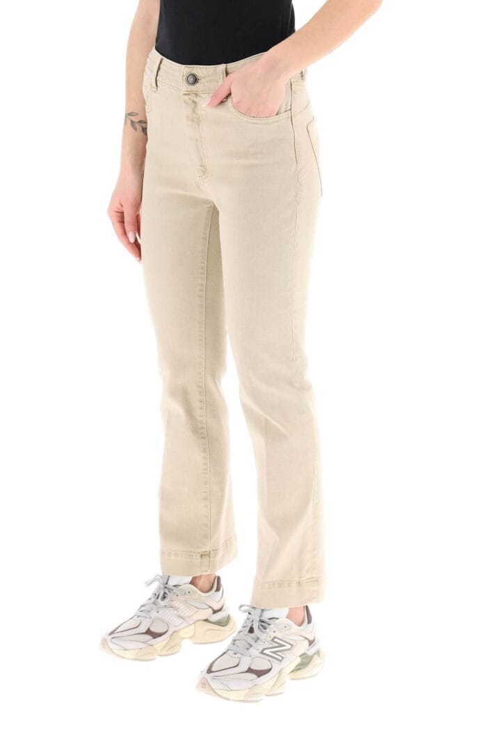 Sportmax 'arcella' Perfect Fit Mini Flare Jeans