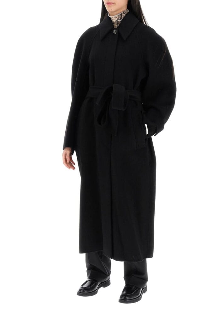 SPORTMAX Azzorre Long Coat In Wool And Cashmere