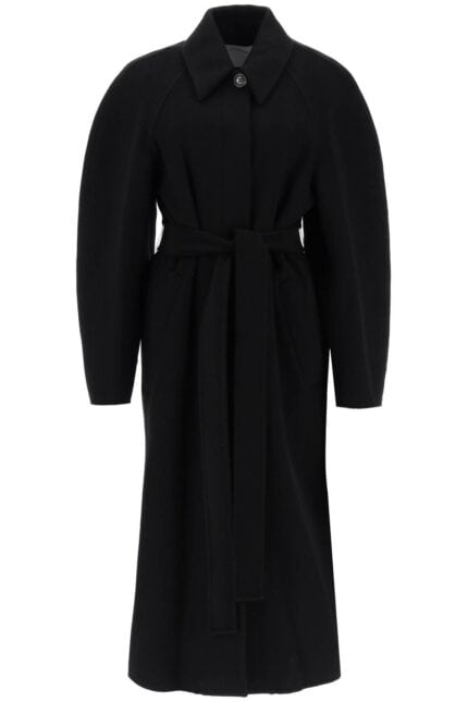 SPORTMAX Azzorre Long Coat In Wool And Cashmere