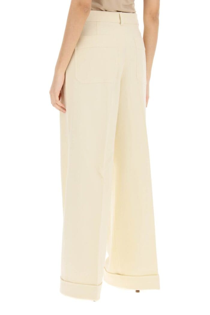 Sportmax Cotton Crepe Pants