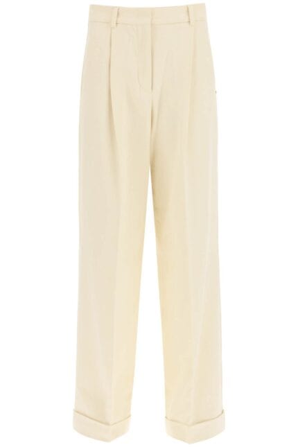 Sportmax Cotton Crepe Pants