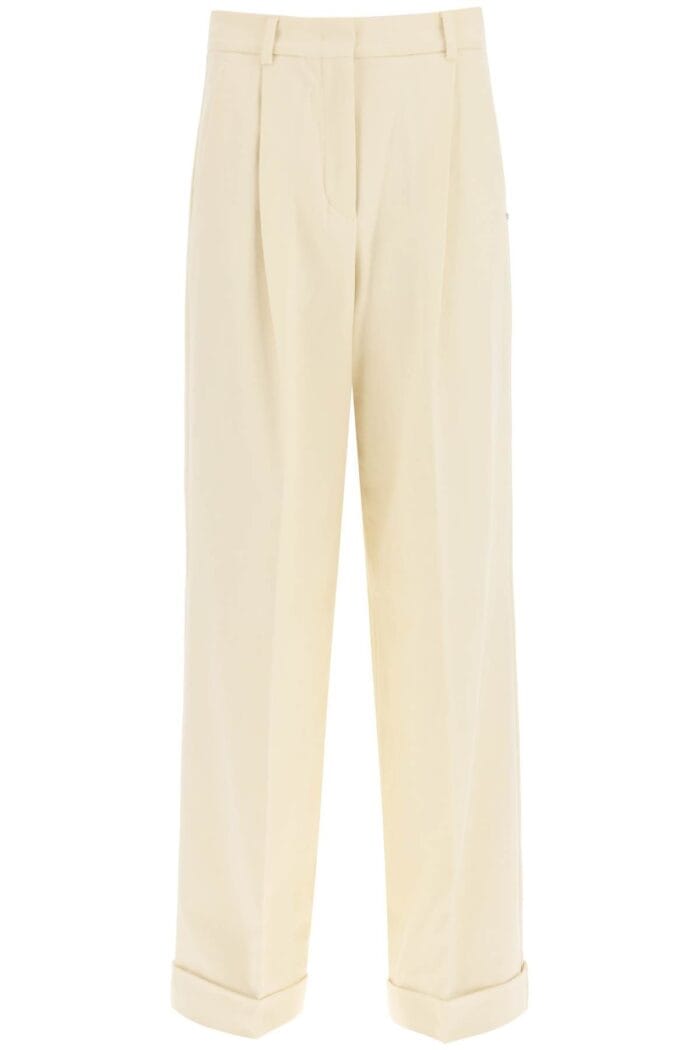 Sportmax Cotton Crepe Pants