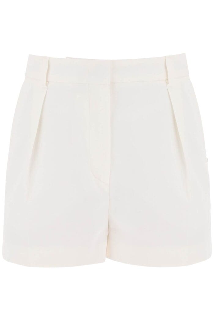 SPORTMAX Cotton Gabardine Shorts For