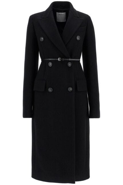 SPORTMAX Double-breasted Cashmere Blend Coat