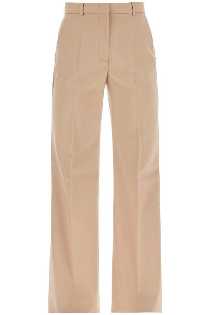 SPORTMAX Flared Wool Stretch Pants