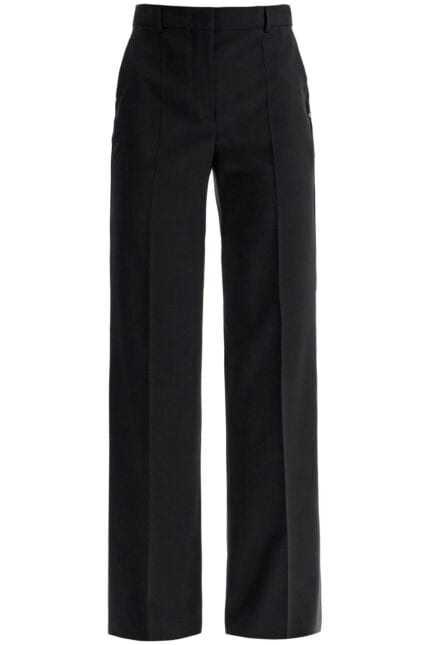 SPORTMAX Flared Wool Stretch Pants