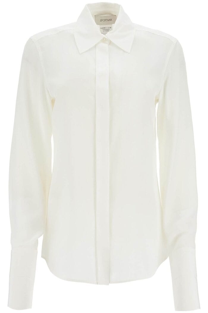 SPORTMAX Lelia Shirt In Silk Crepe De Chine