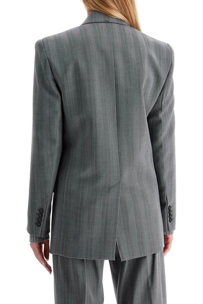 SPORTMAX 'merlot' Gabardine