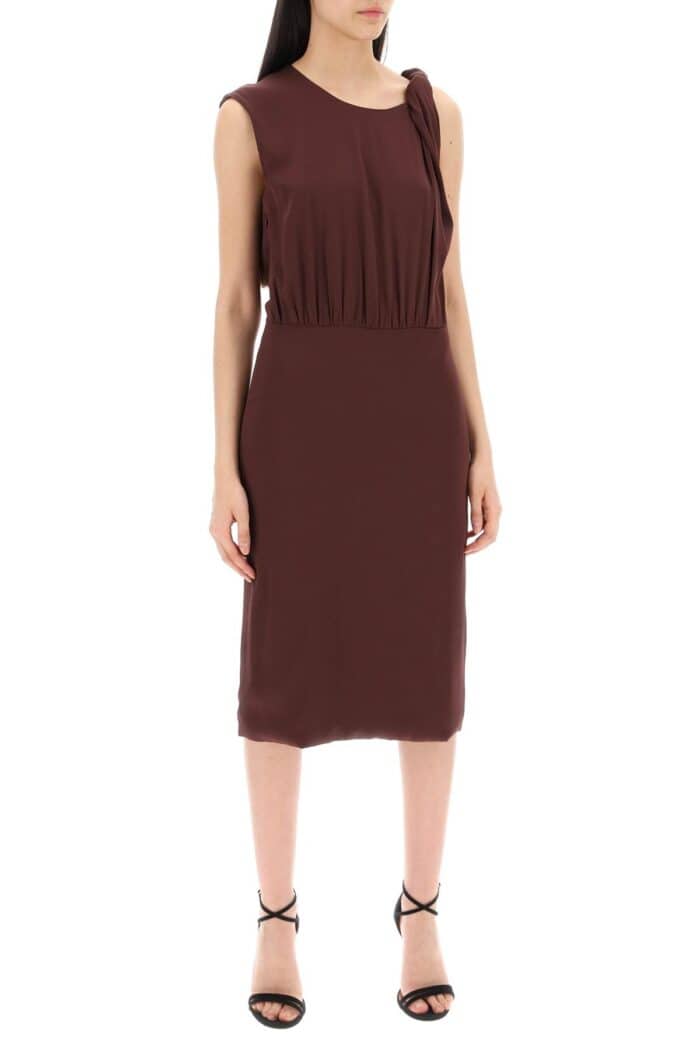 SPORTMAX Midi Dress With Torchon