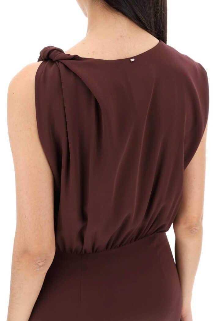 SPORTMAX Midi Dress With Torchon