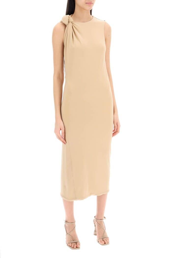 SPORTMAX Midi Nuble Dress With Knot