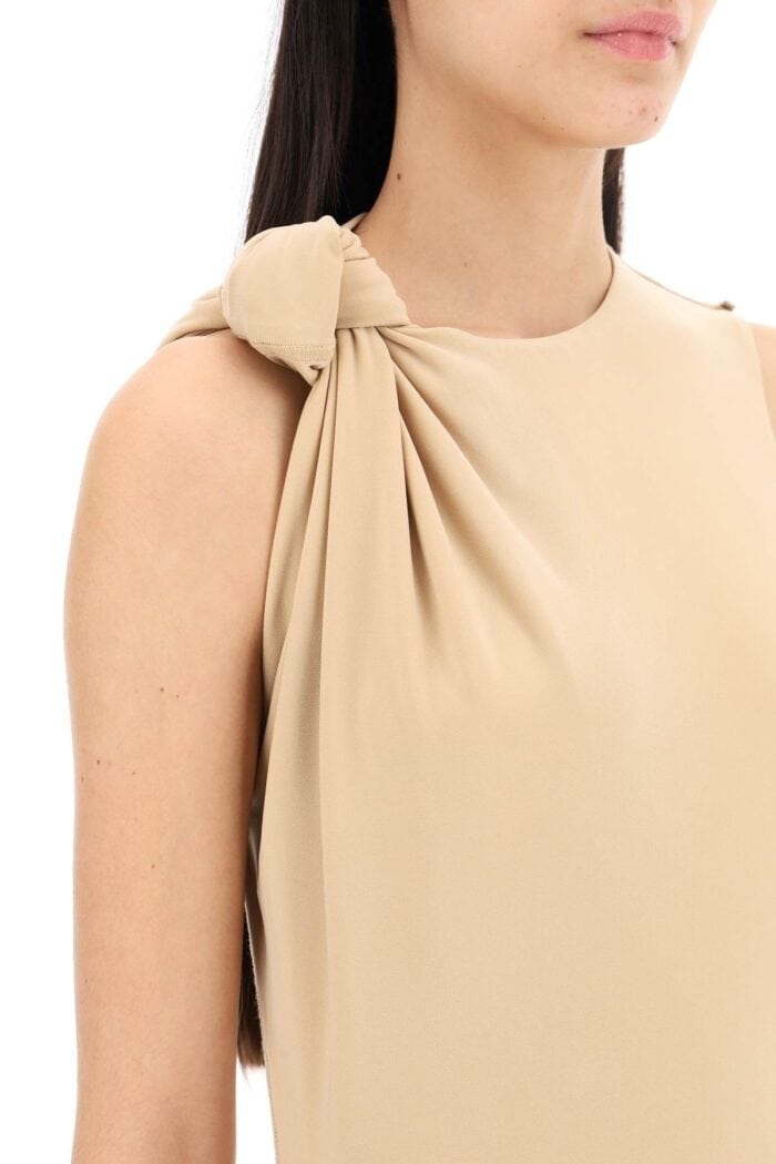 SPORTMAX Midi Nuble Dress With Knot