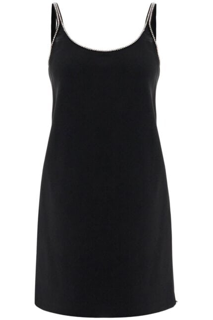 SPORTMAX 'mini Dress With Crystal Trimmings