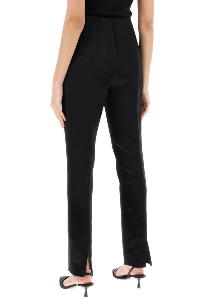 SPORTMAX Netted Pants With Reinforced