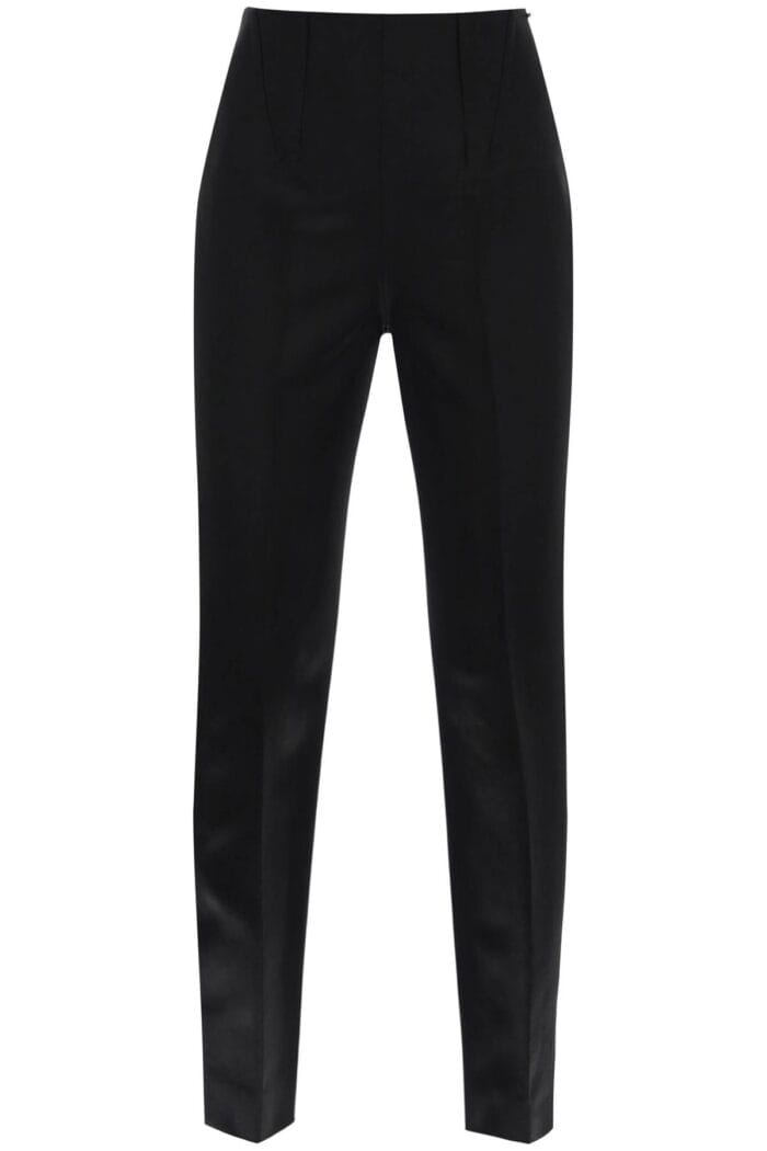 SPORTMAX Netted Pants With Reinforced