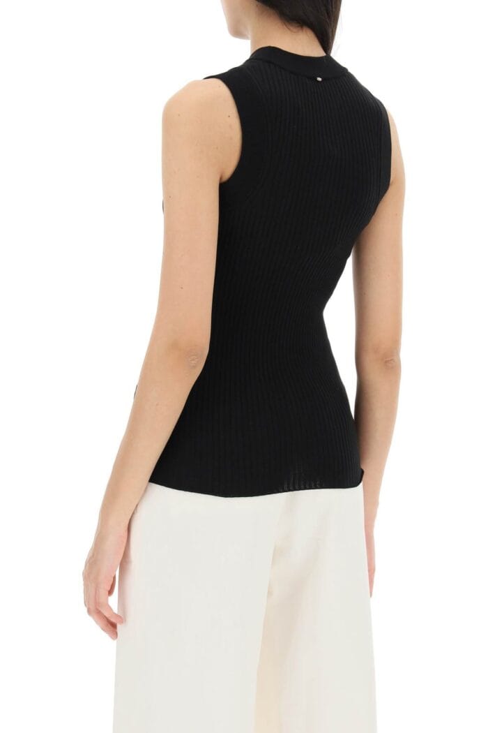 Sportmax 'nido' Ribbed Tank Top