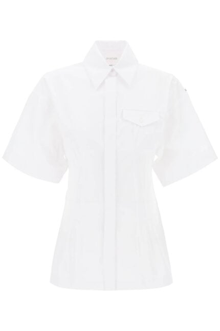 SPORTMAX "poplin Curved Shirt