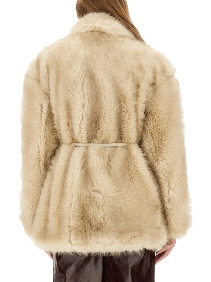sportmax "rosaria" jacket in ecofur Sportmax "ROSARIA" JACKET IN ECOFUR