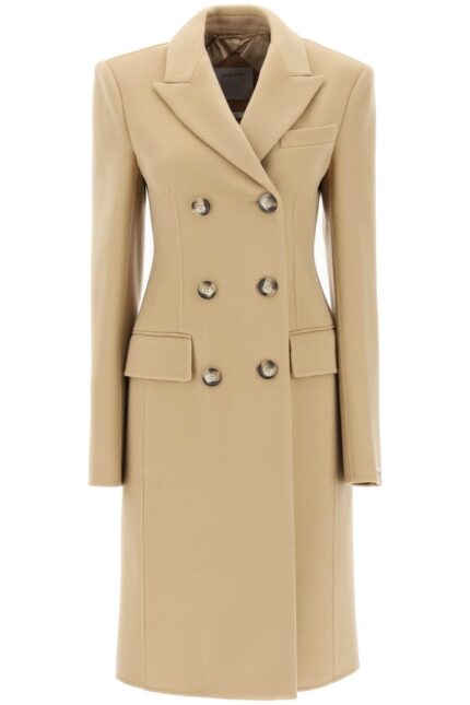 SPORTMAX Selim Double-breasted Wool Coat