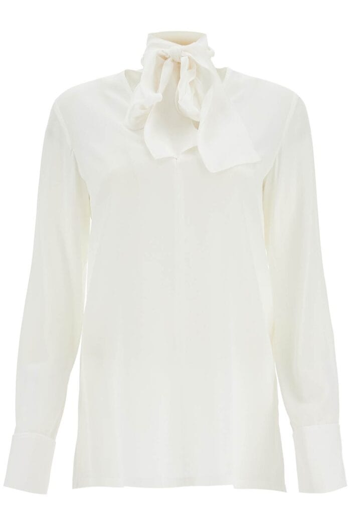 SPORTMAX Silk Crepe De Chine Blouse 'ell