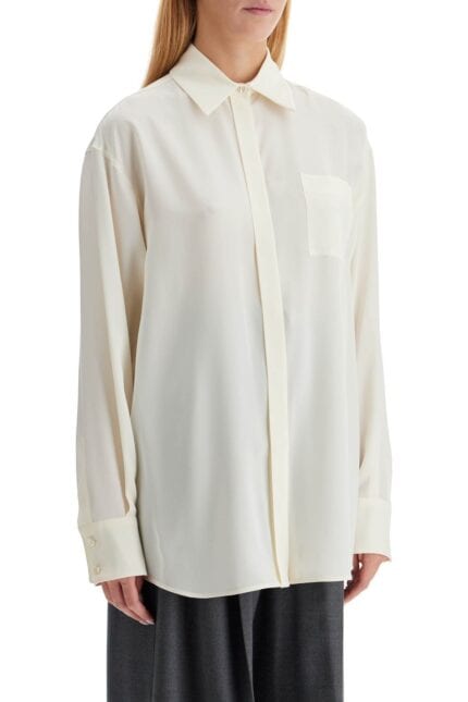 SPORTMAX Silk Crepe De Chine 'tonale