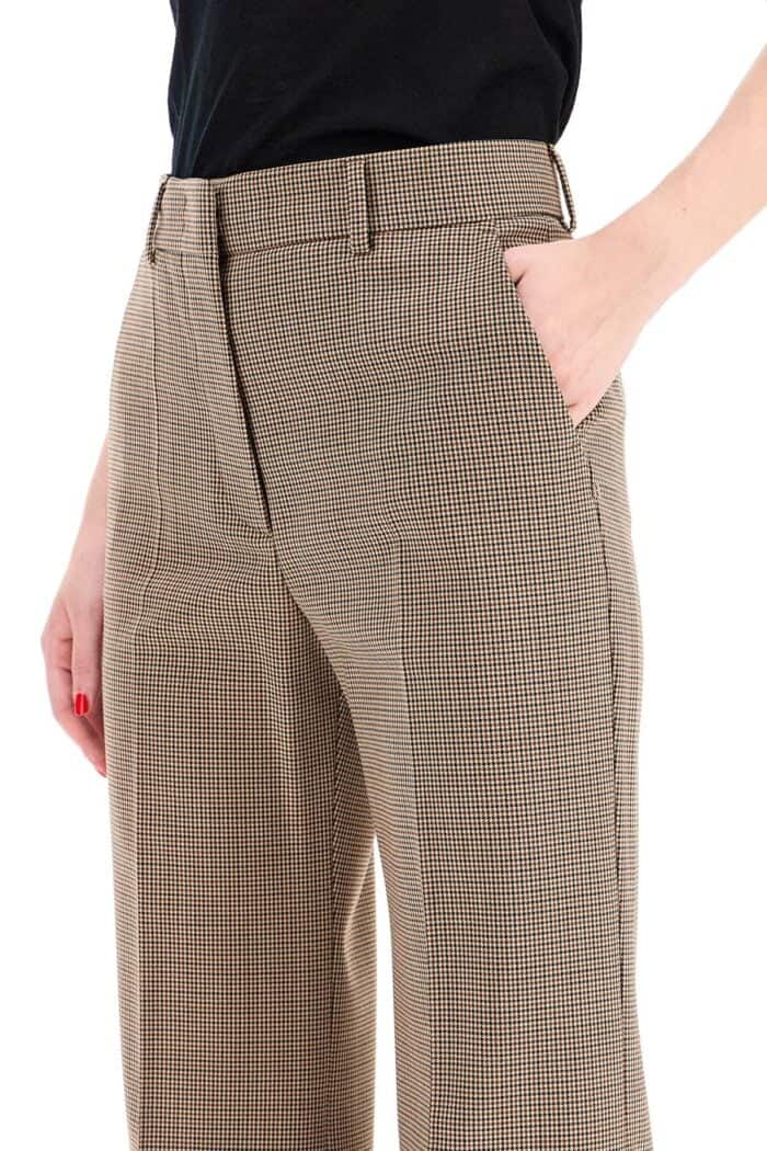 SPORTMAX 'teso' Flared Pants In Pied De