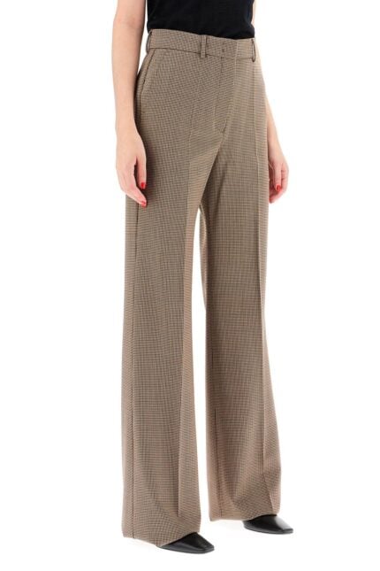 SPORTMAX 'teso' Flared Pants In Pied De