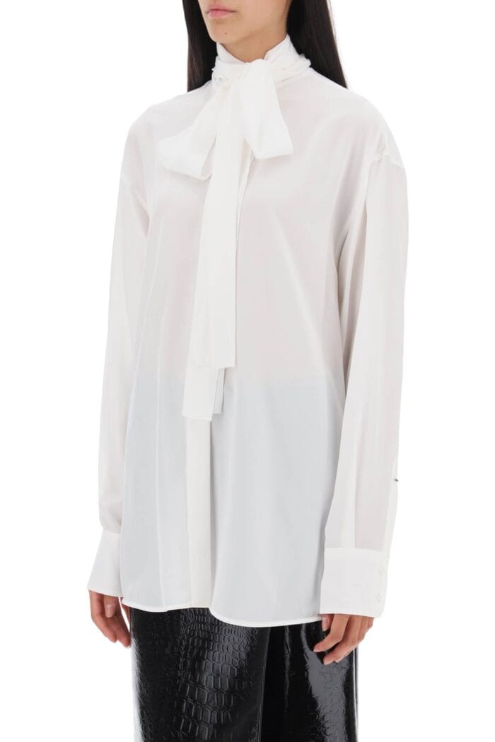 Sportmax 'vivetta' Crepe De Chine Blouse