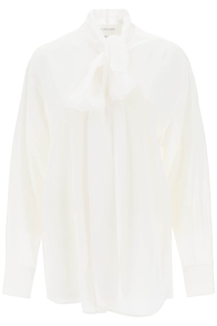 Sportmax 'vivetta' Crepe De Chine Blouse