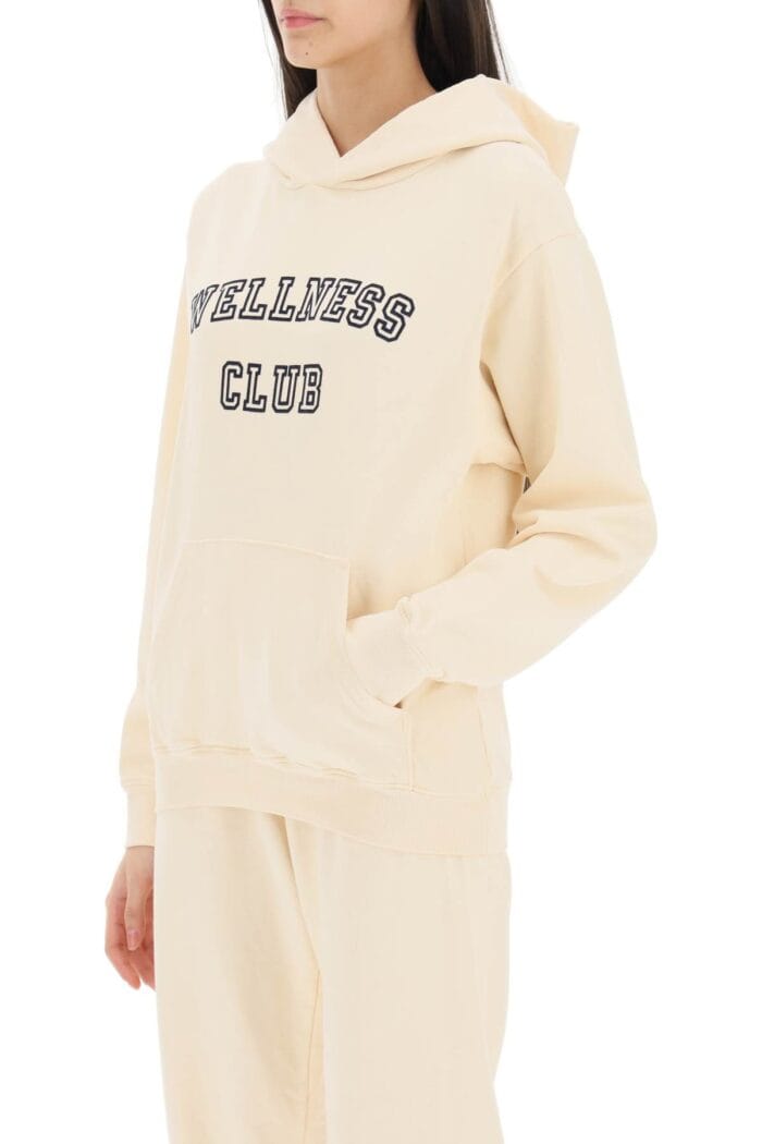 Sporty Rich Hoodie With Lettering Logo