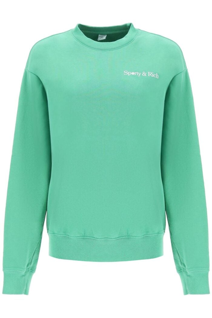 Sporty Rich Le Racquet Club Crew-neck Sweatshirt