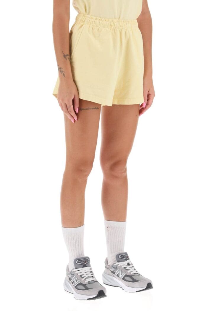 Sporty Rich 'script Logo' Disco Shorts